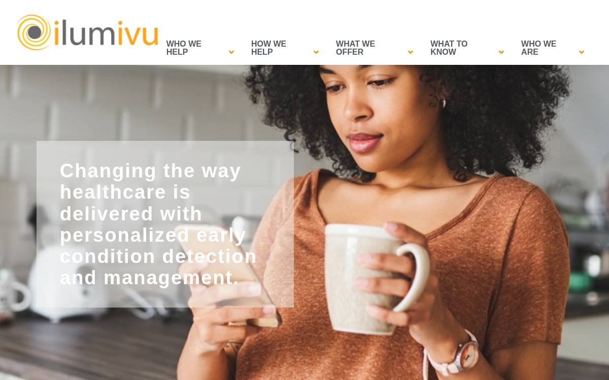 Ilumivu website preview