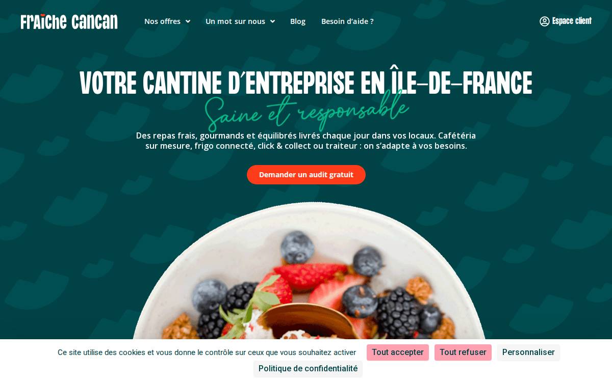 Ilunch website preview