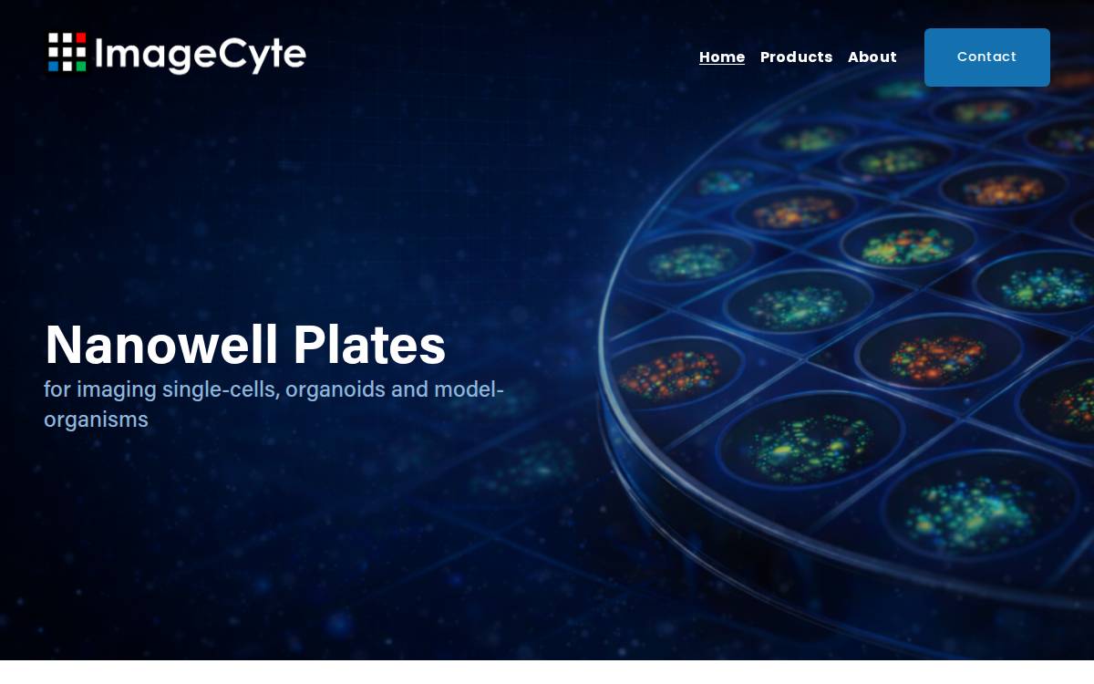 ImageCyte Technologies Inc. website preview