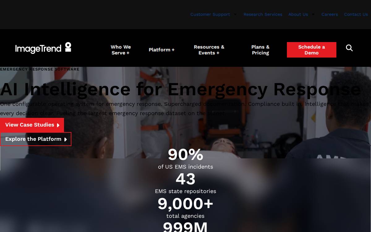 ImageTrend website preview