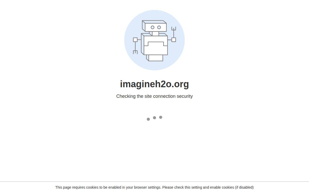 Imagine H2O website preview