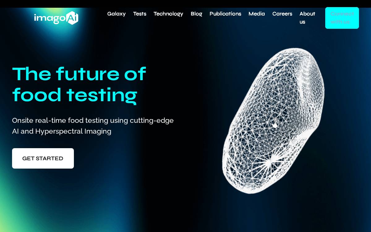 Imago AI website preview