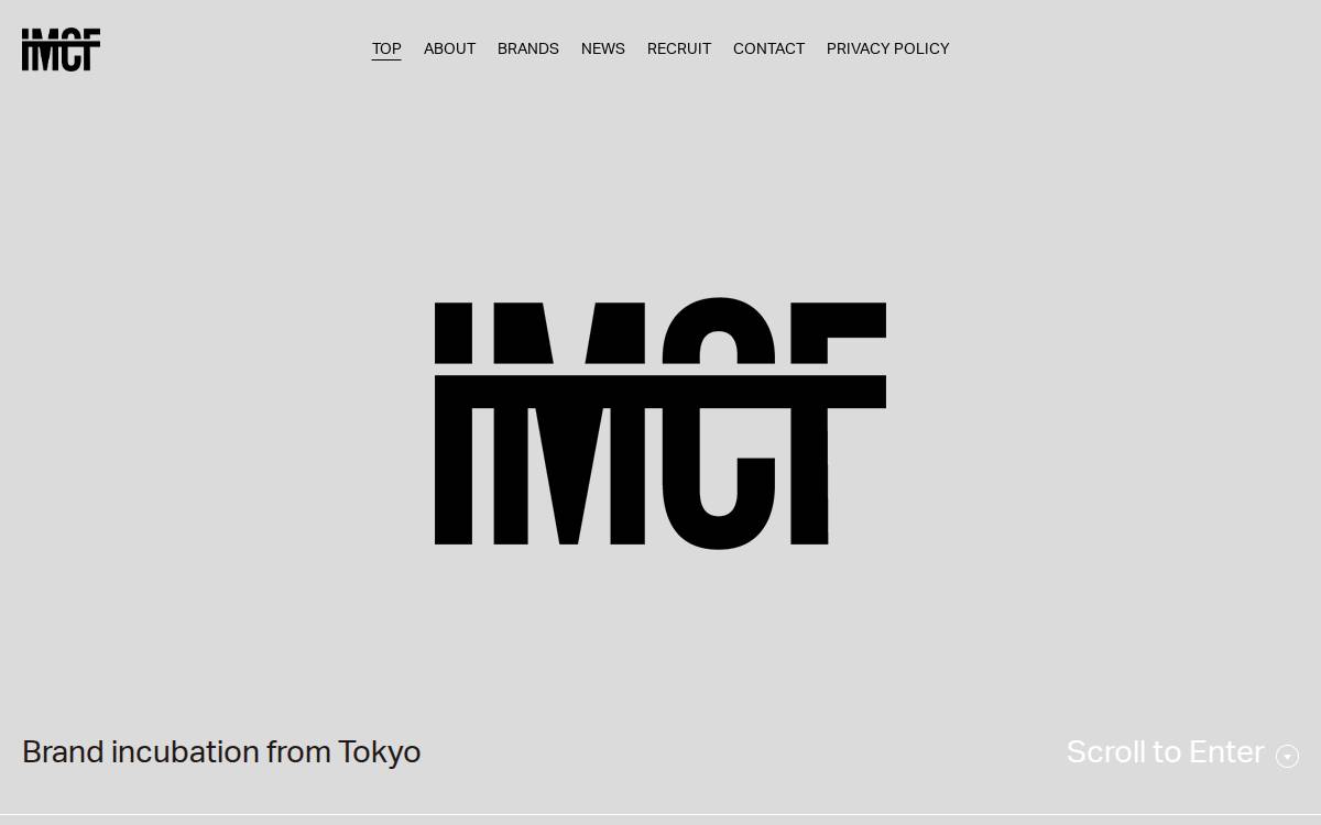 株式会社IMCF website preview