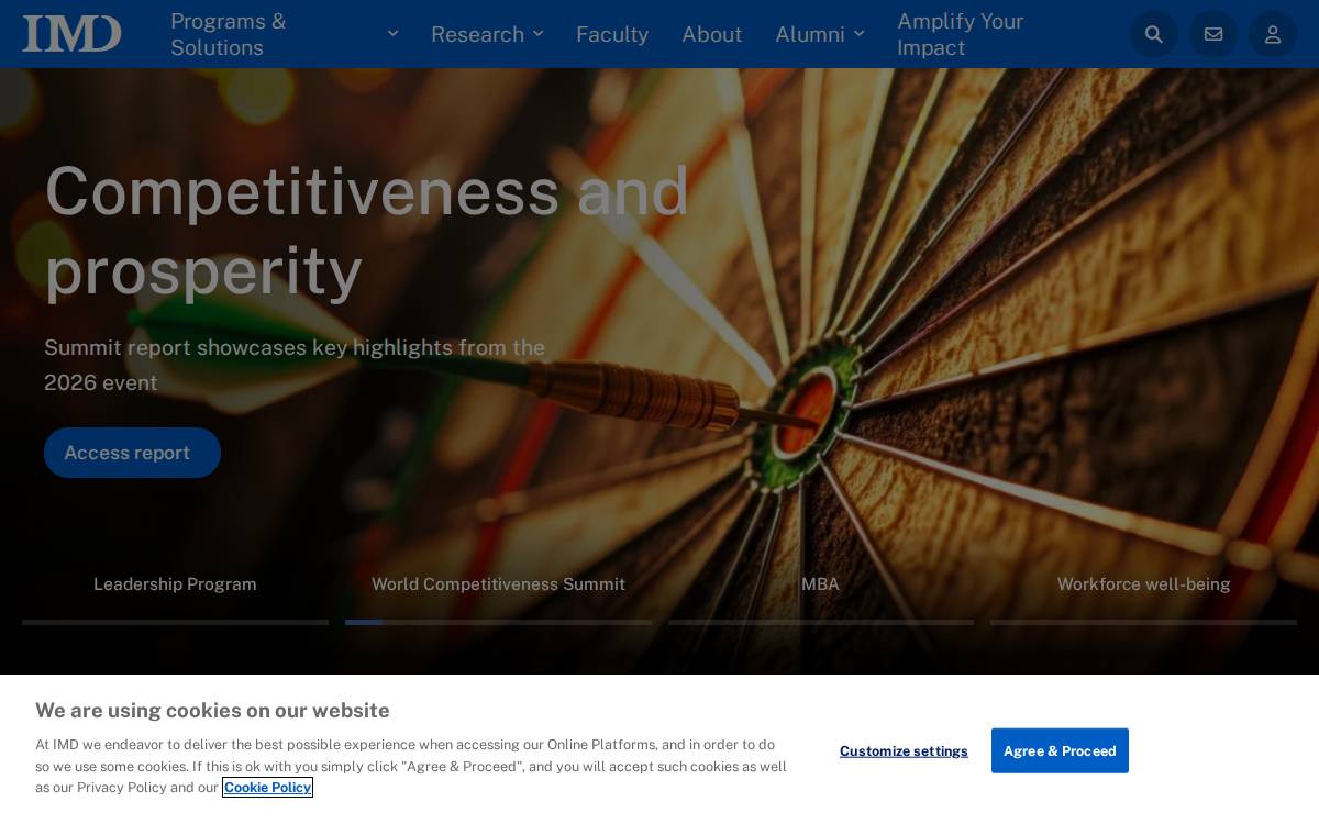 Imd website preview