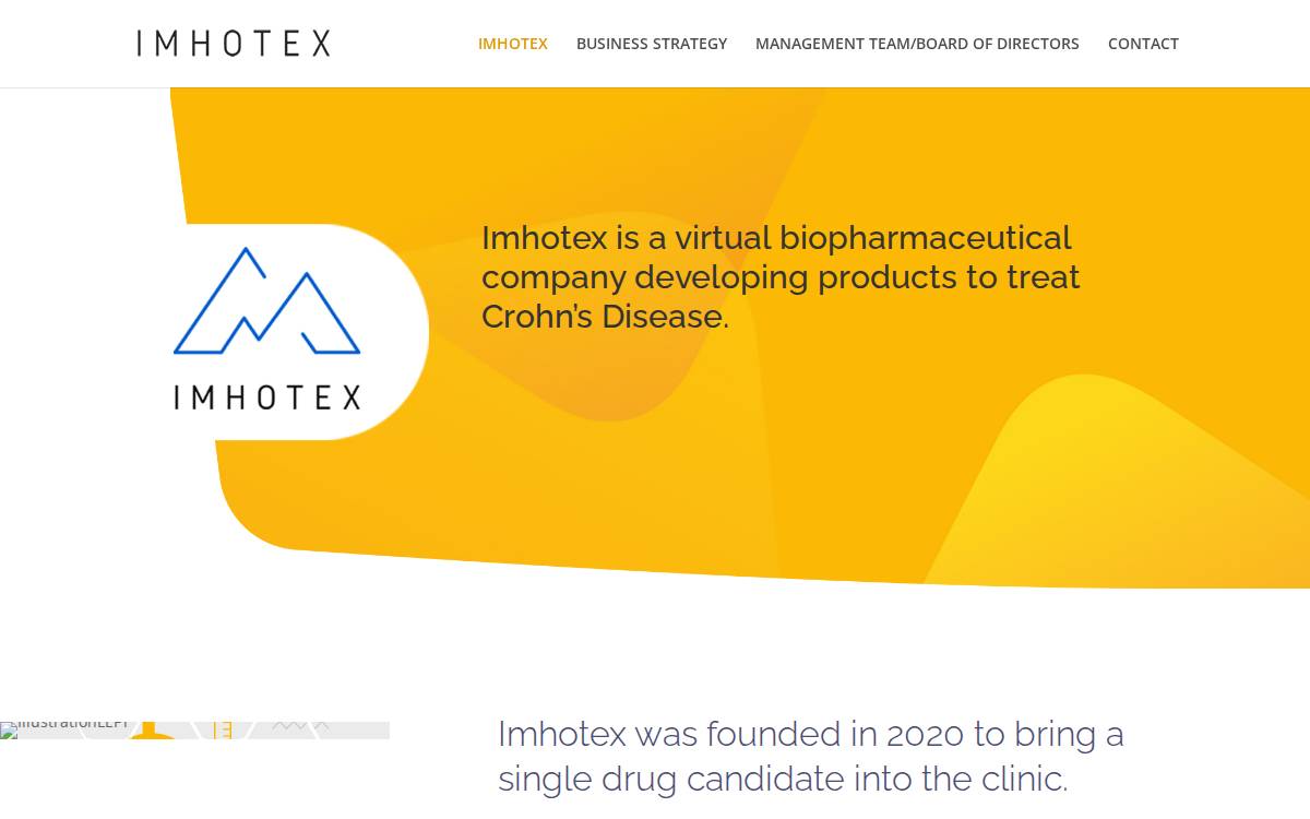 Imhotex website preview