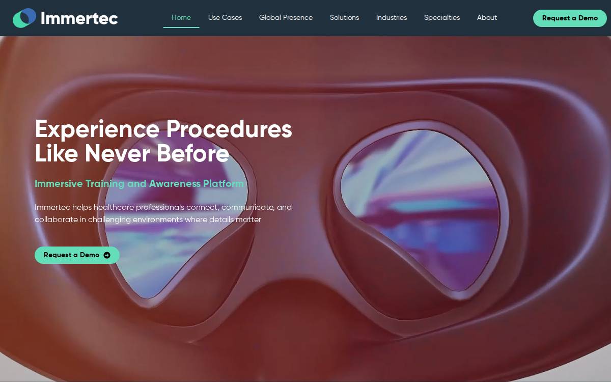 IMMERSIVE TECH INC website preview