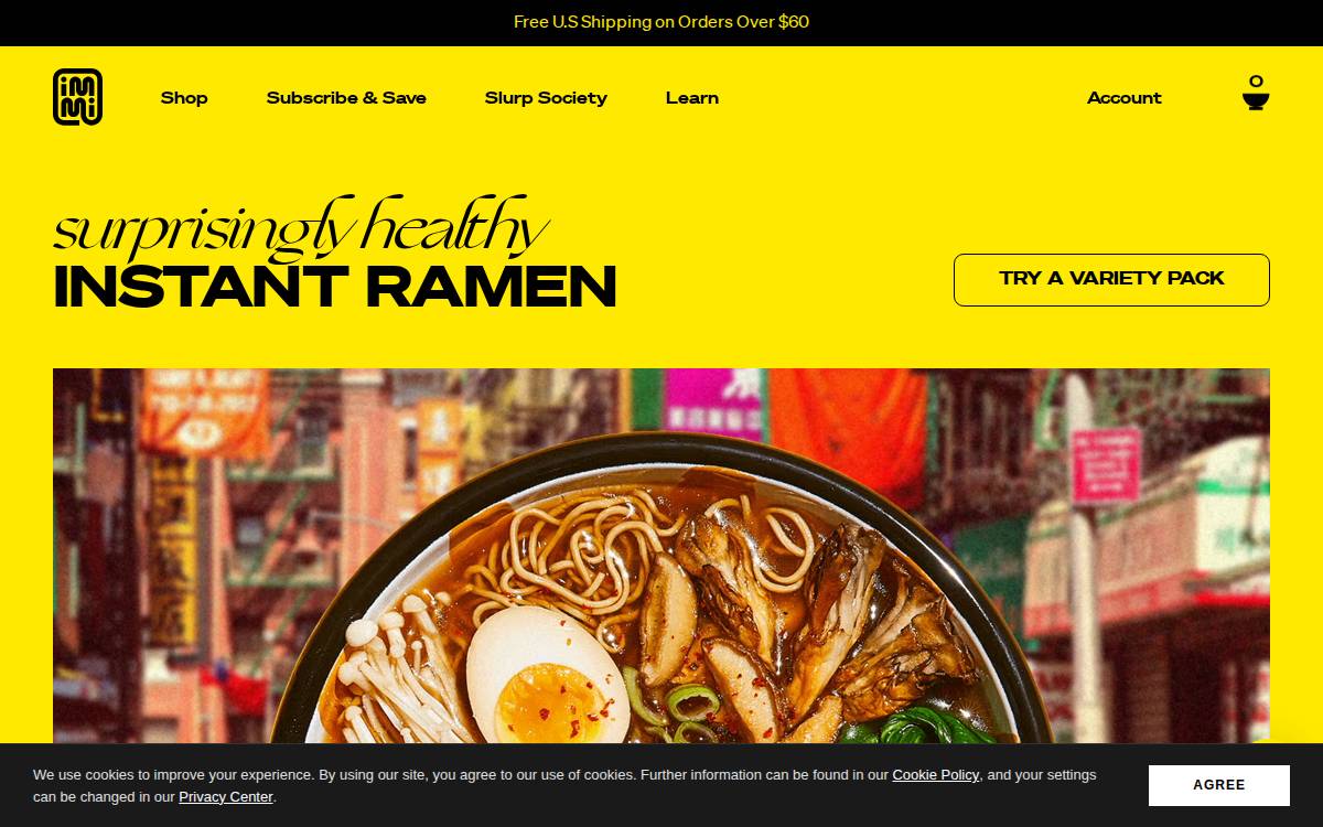 Immi website preview