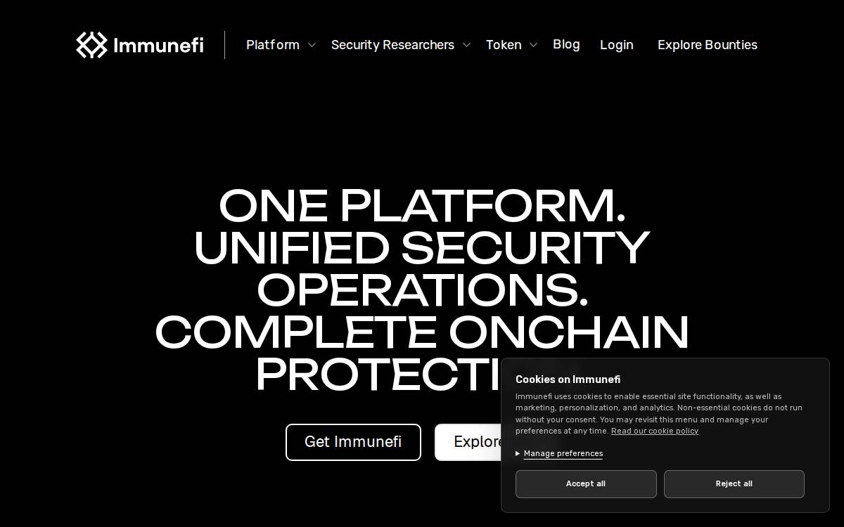 immunefi website preview