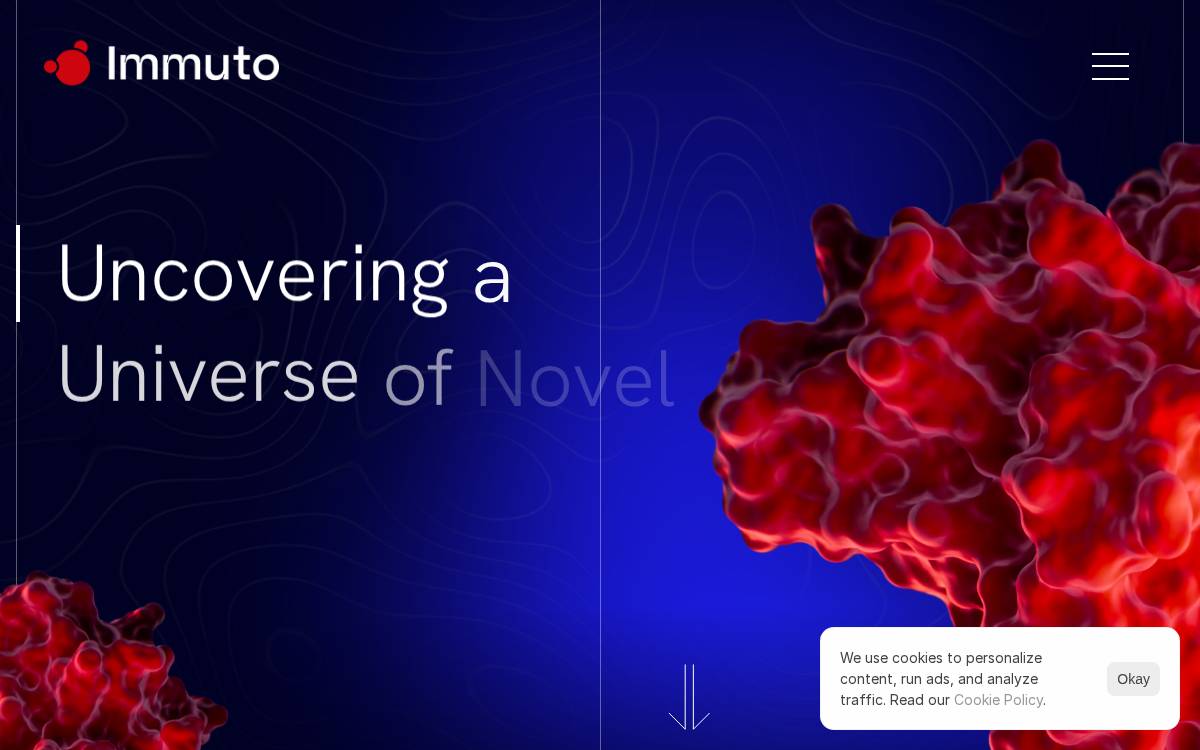 Immuto Scientific Health false website preview