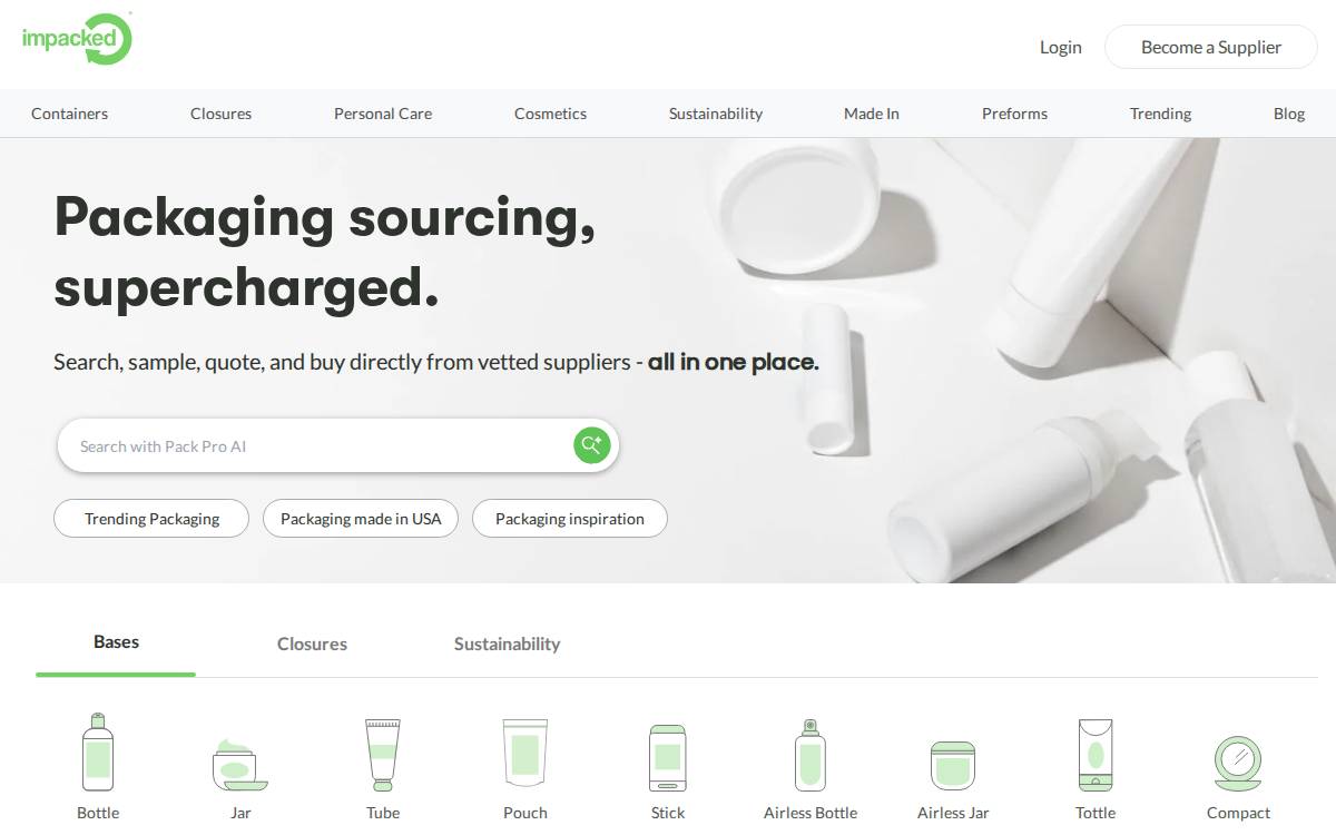 Impacked website preview