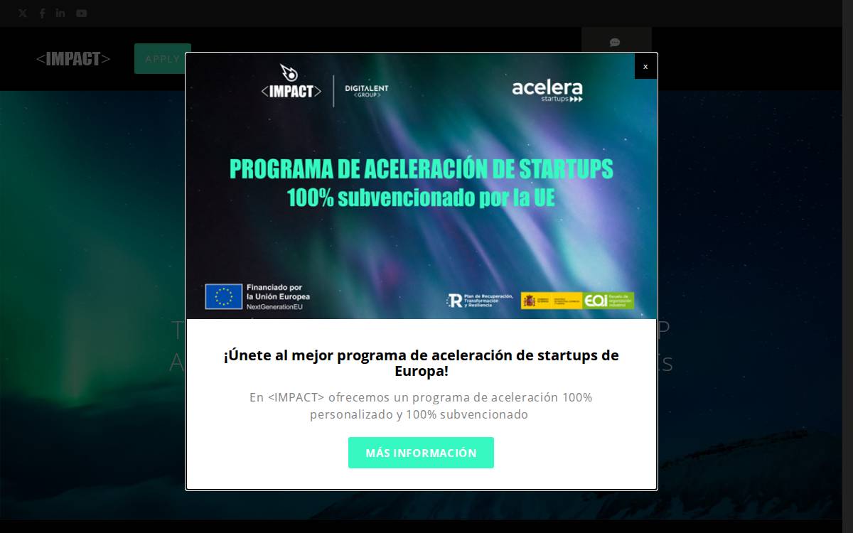Impact Connected Car website preview