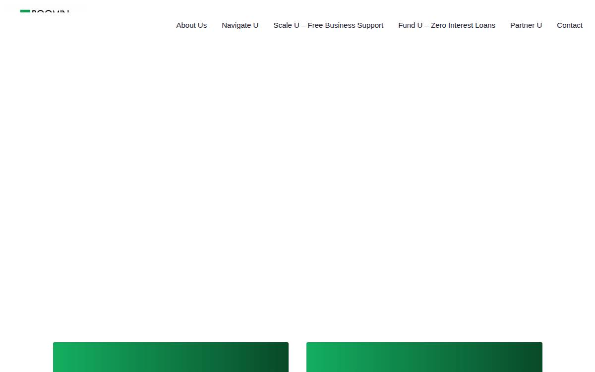 Impact Fund website preview