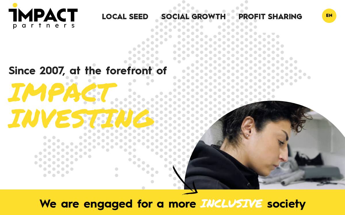 Impact Partners website preview