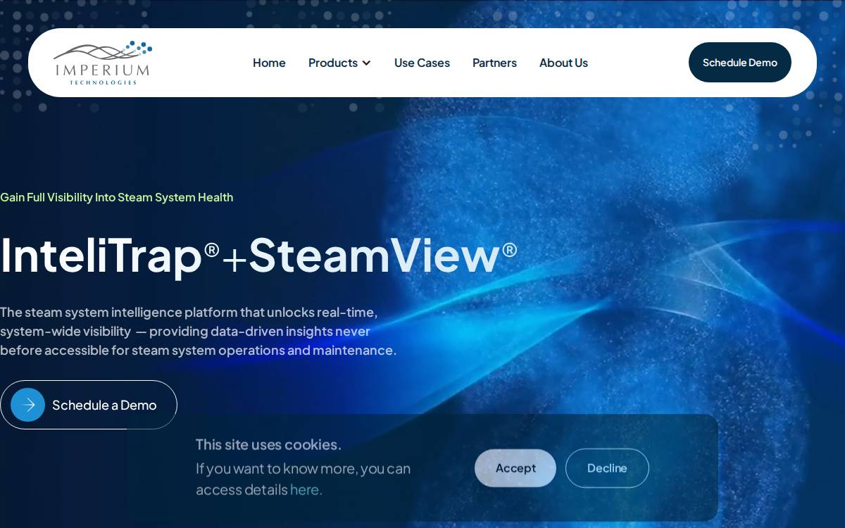 Imperium Technologies website preview