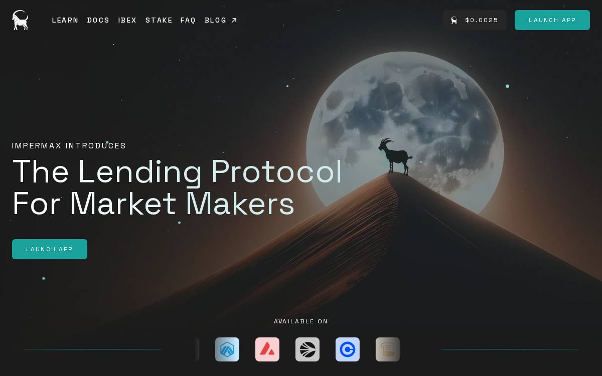 Impermax website preview