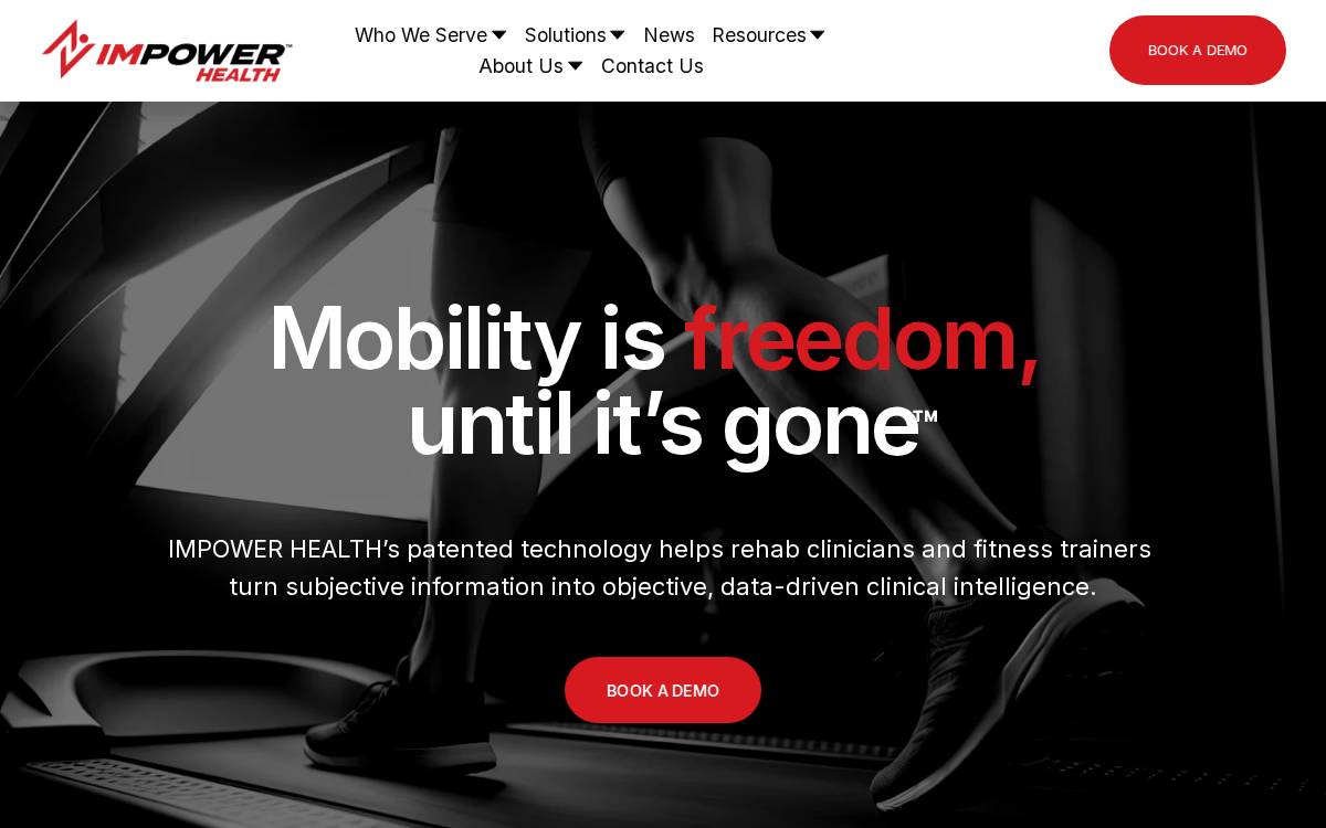 IMPOWER HEALTH website preview