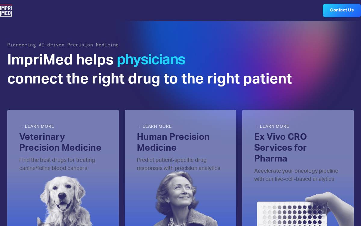 ImpriMed website preview