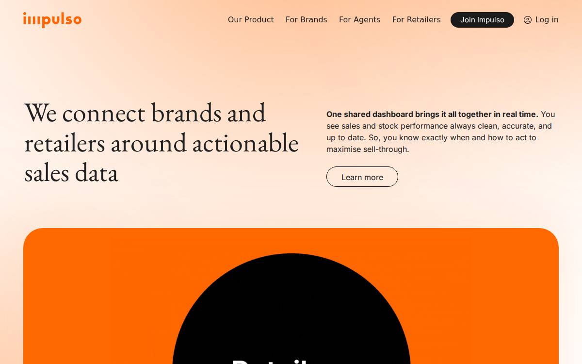 Impulso website preview