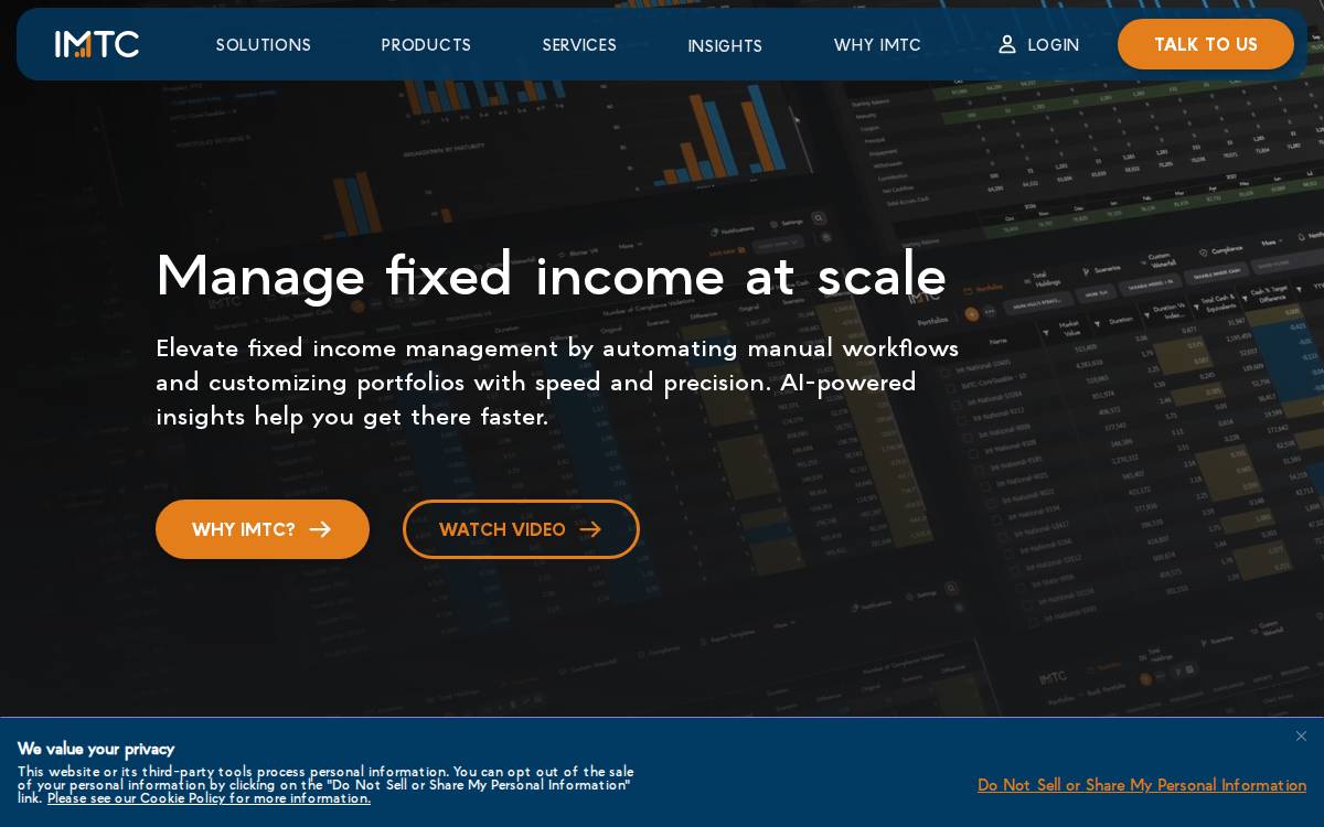 IMTC website preview