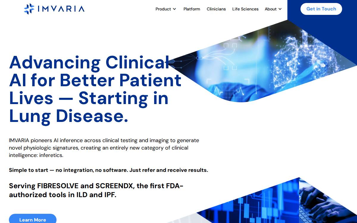 Imvaria San Francisco website preview