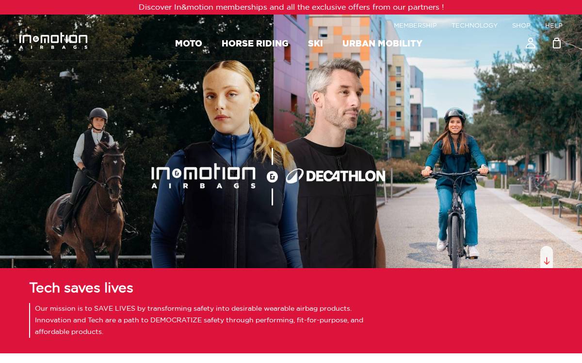 In&Motion website preview