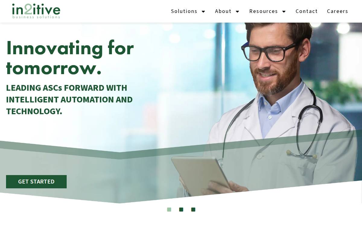 In2Itive website preview