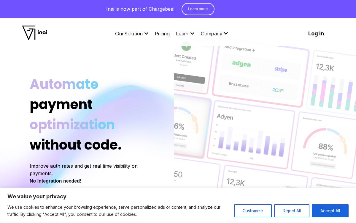 inai website preview