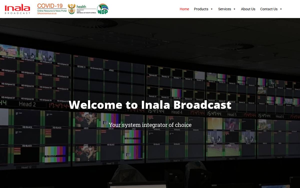 Inala website preview