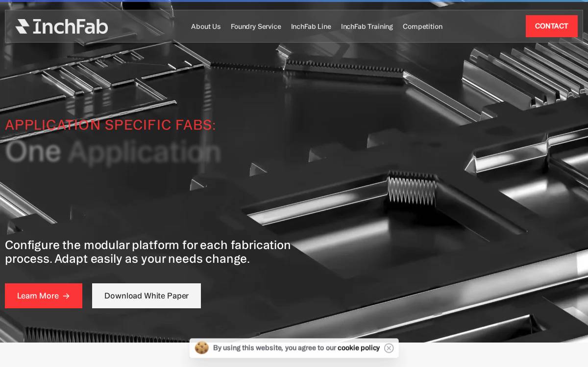 Inchfab website preview