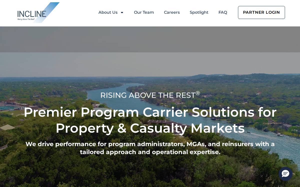 Inclinepc website preview
