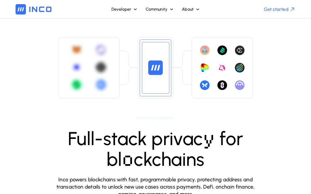 Inco website preview