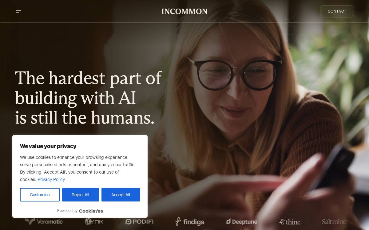 InCommon website preview