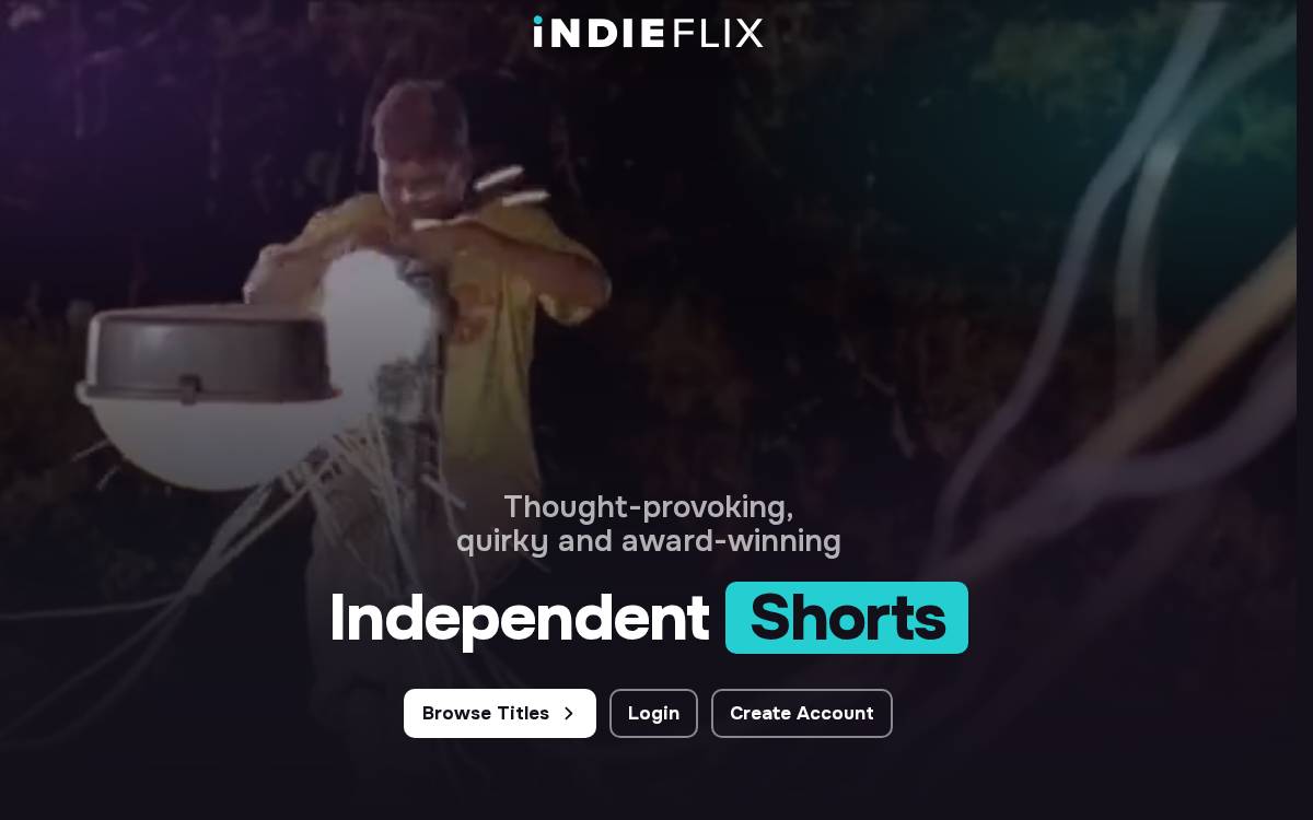 IndieFlix website preview