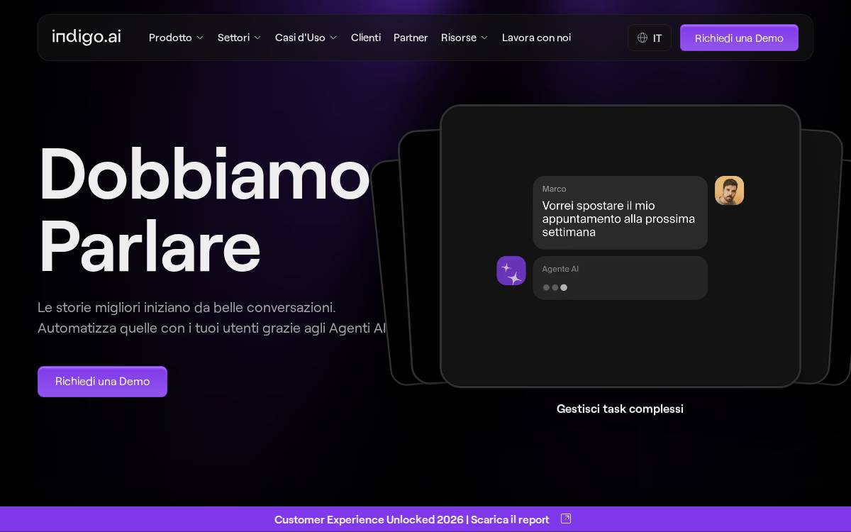 Indigo website preview
