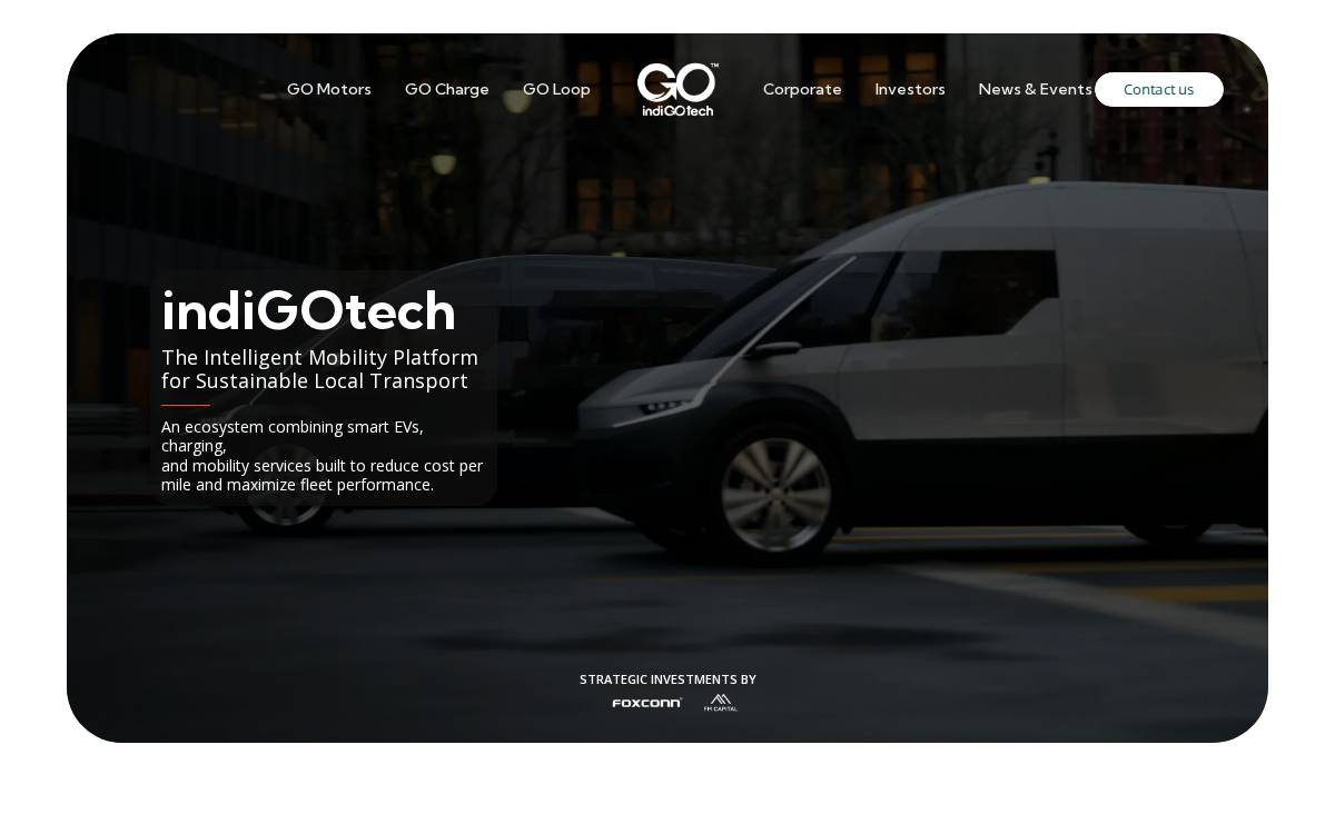 Indigo Technologies website preview