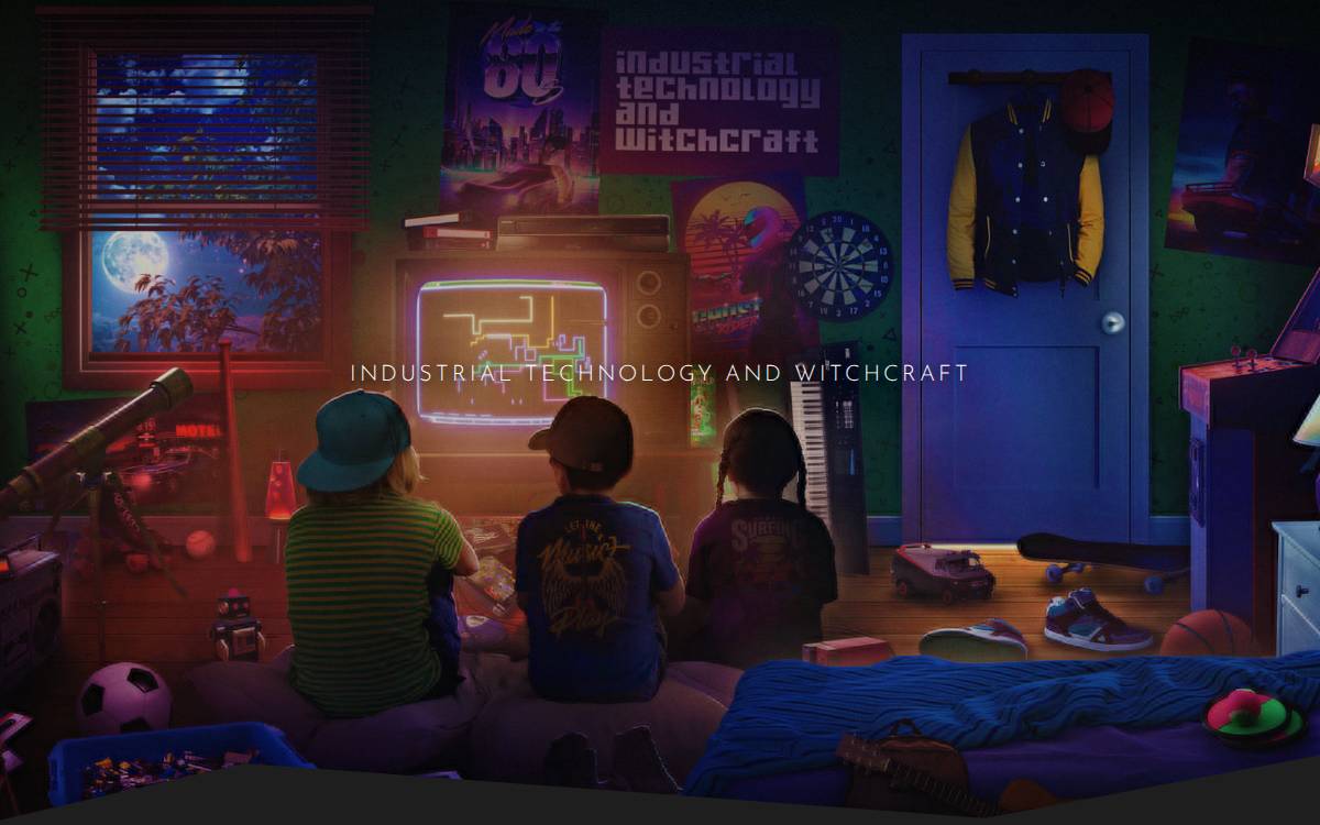 Industrial Technology and Witchcraft website preview