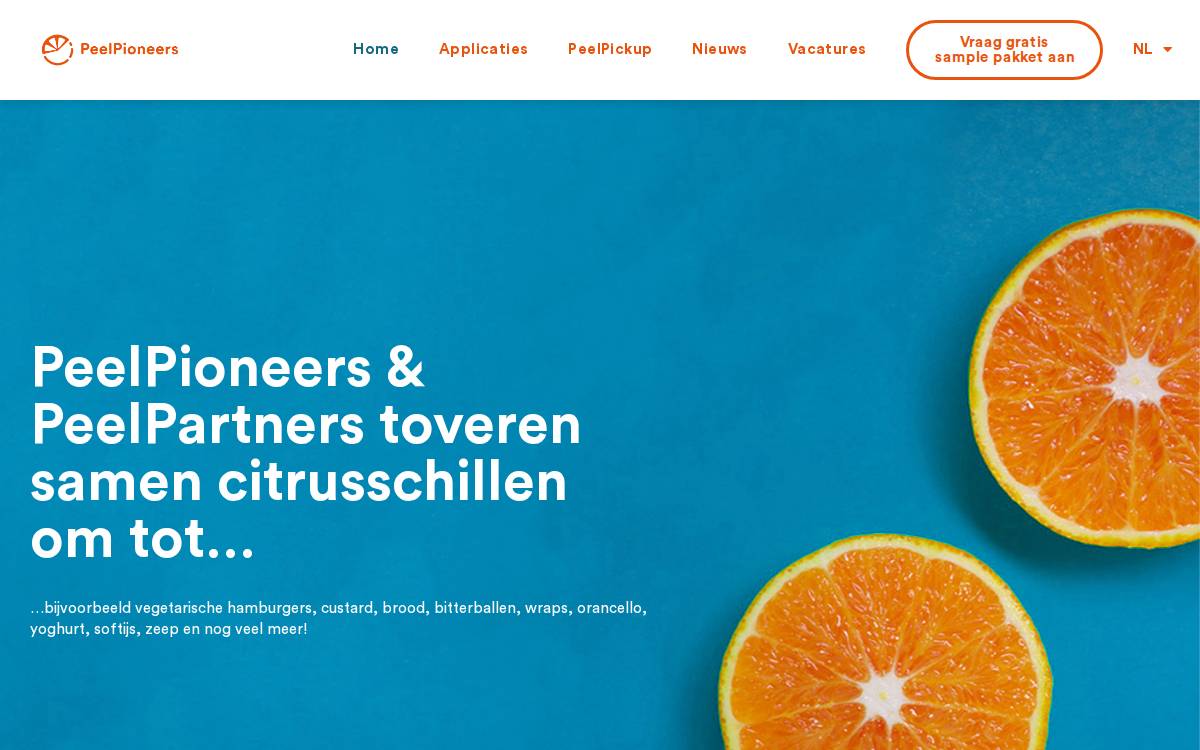industrie, innovatie en infrastructuur website preview