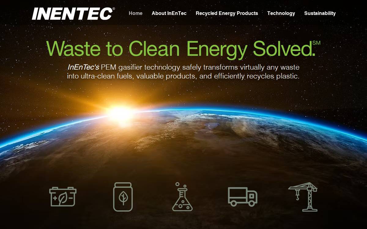 InEnTec website preview