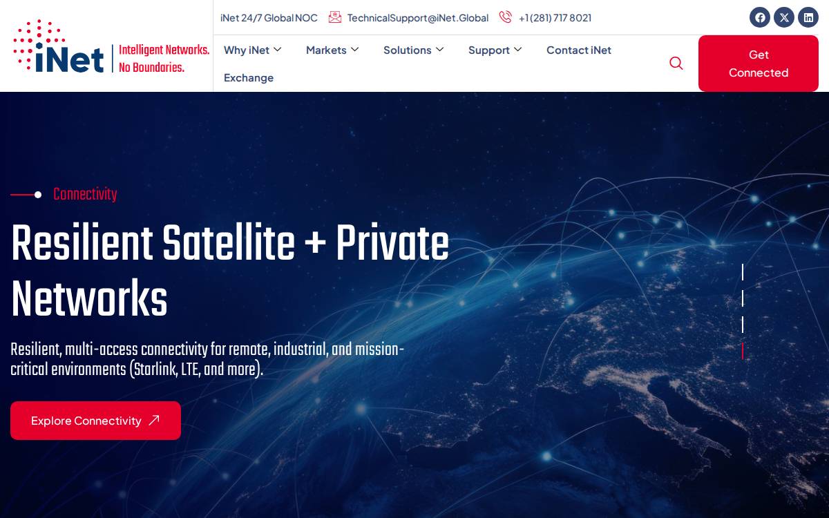 Inet website preview