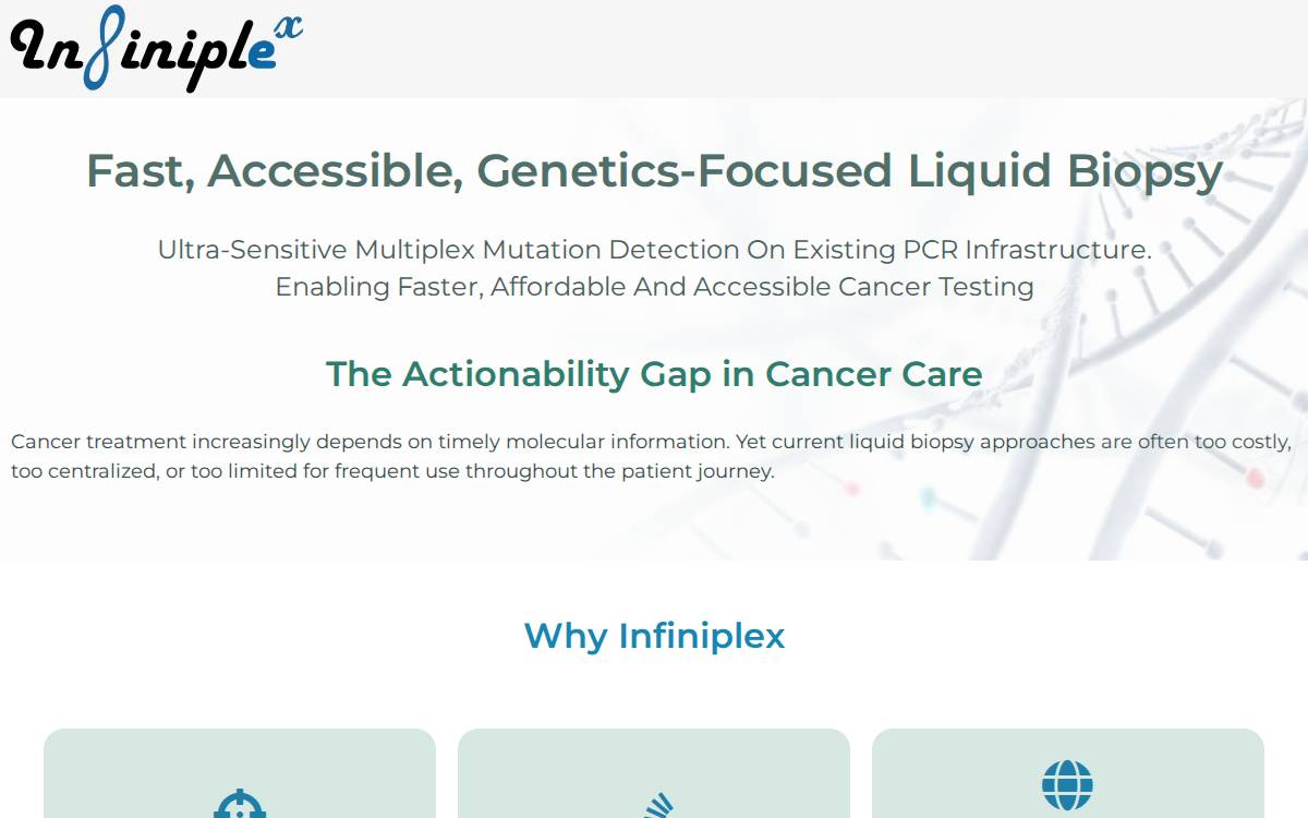 Infiniplex website preview