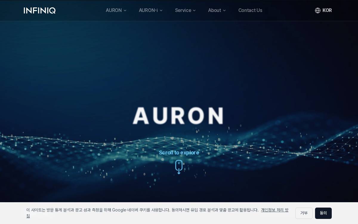 Infiniq website preview
