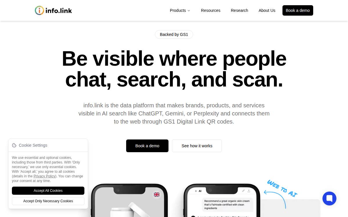 Info website preview