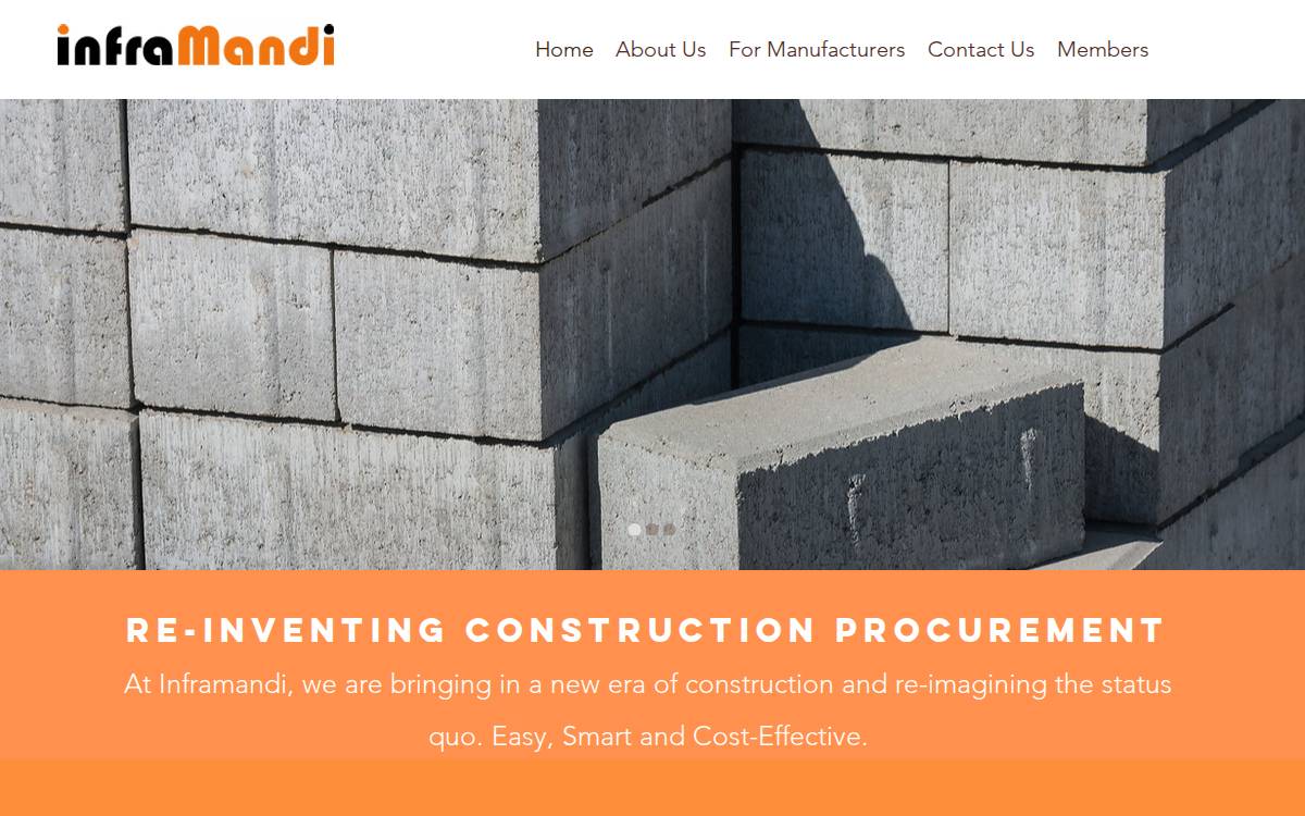 Inframandi website preview
