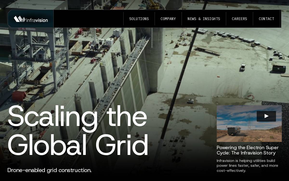 Infravision website preview