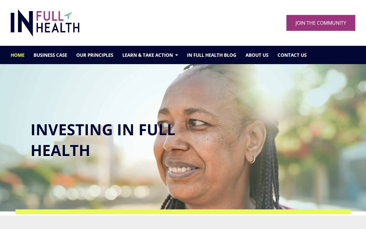 Infullhealth website preview