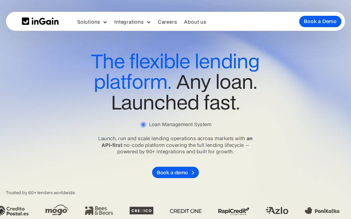 Ingain website preview