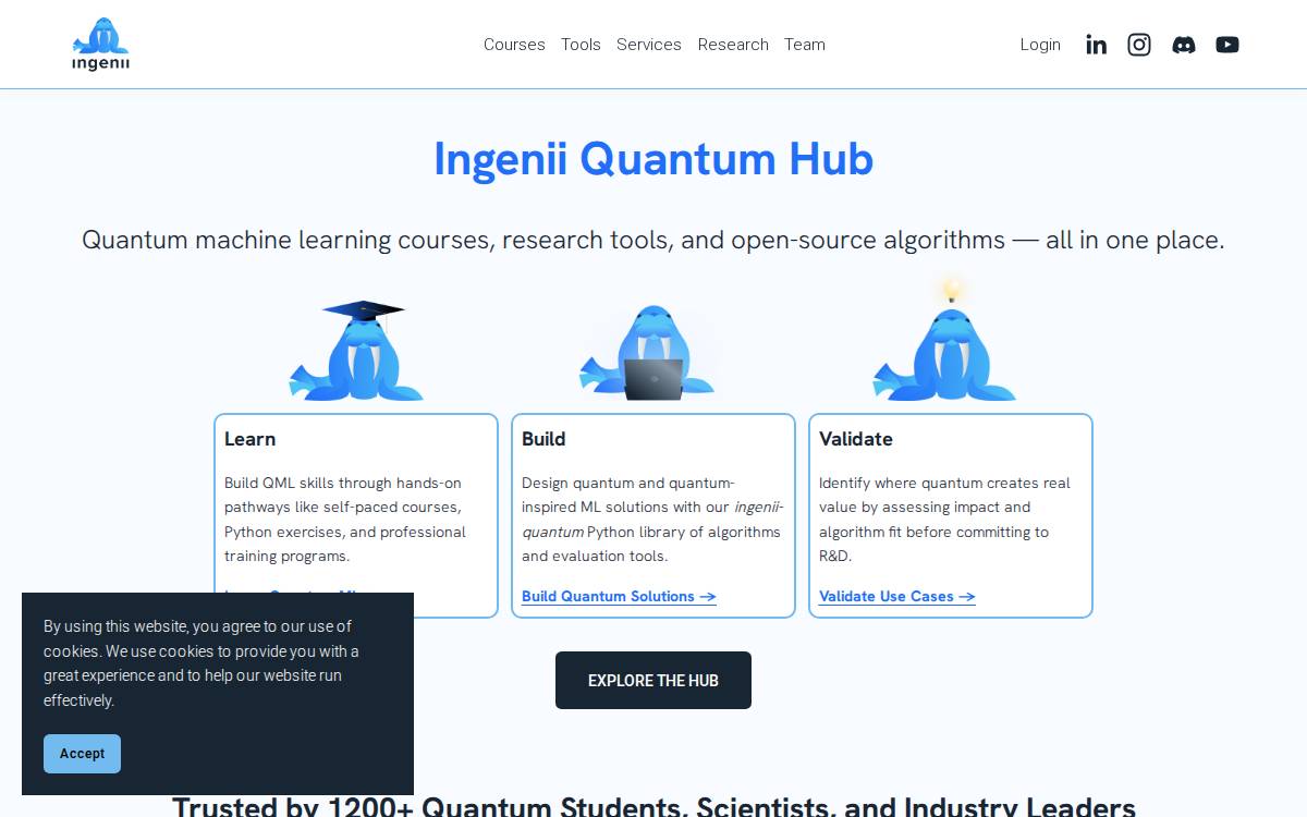 Ingenii website preview