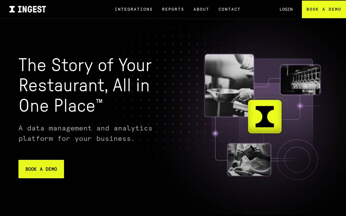 Ingest website preview