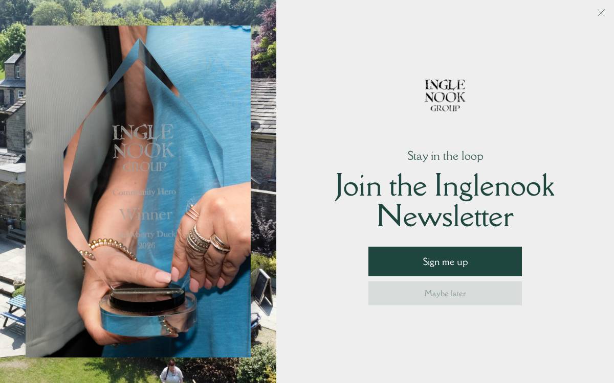 Inglenookinns website preview