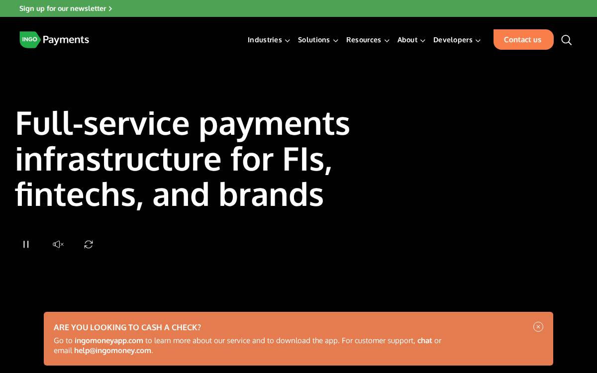 Ingo Money website preview